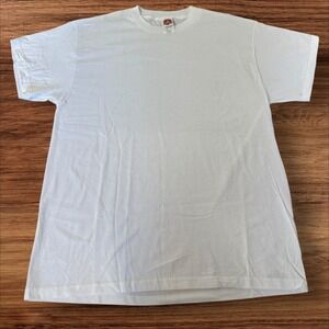 Looney Tunes Bugs Bunny T Shirt Mens Large Vintage White‎ Cartoon Graphic 2000